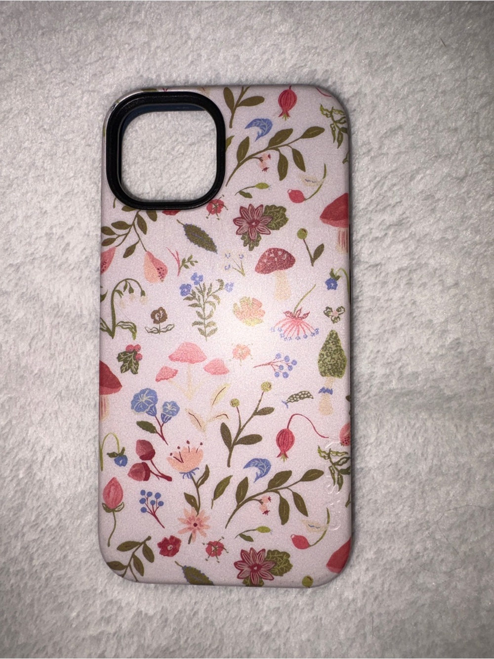 Casetify Pink Floral & Botanical Print Phone Case